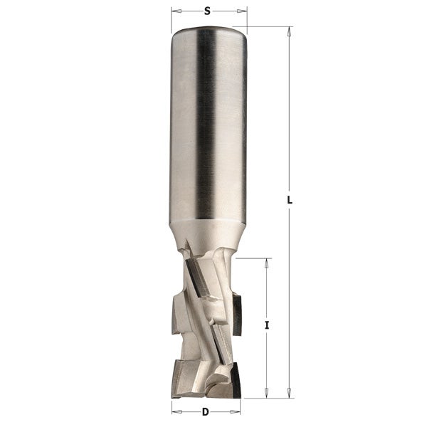 CMT Orange Tools CMT 3-teilige Fräsersets für Küchen - profil C C2 S=12