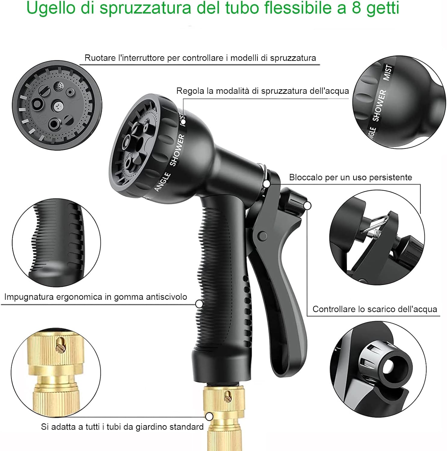 Tuyau D'arrosage Extensible For Cour, Outils D'arrosage