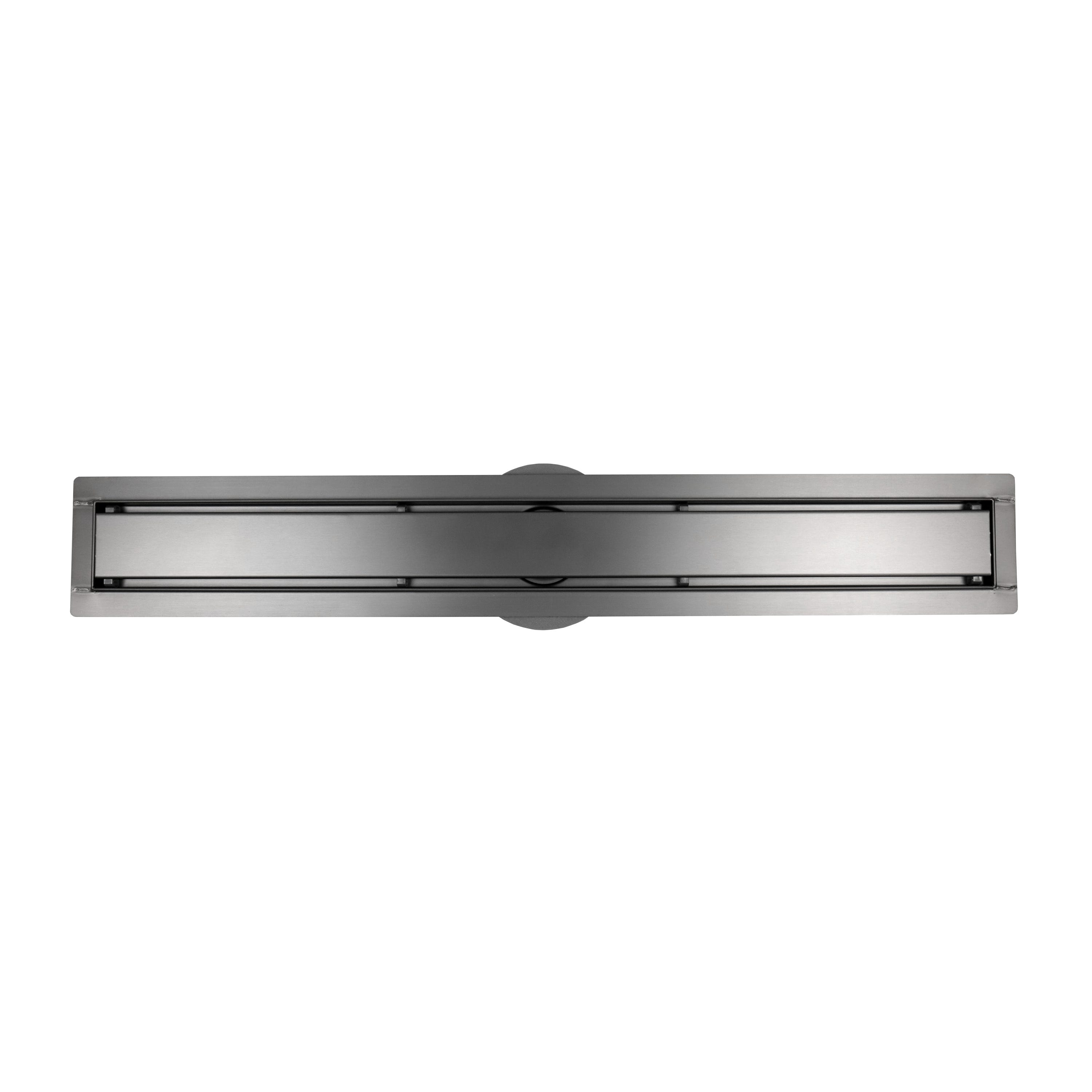 Drain de douche linéaire 830 x 140mm Acier inoxydable Drain de douche linéaire 830 x 140mm Acier inoxydable