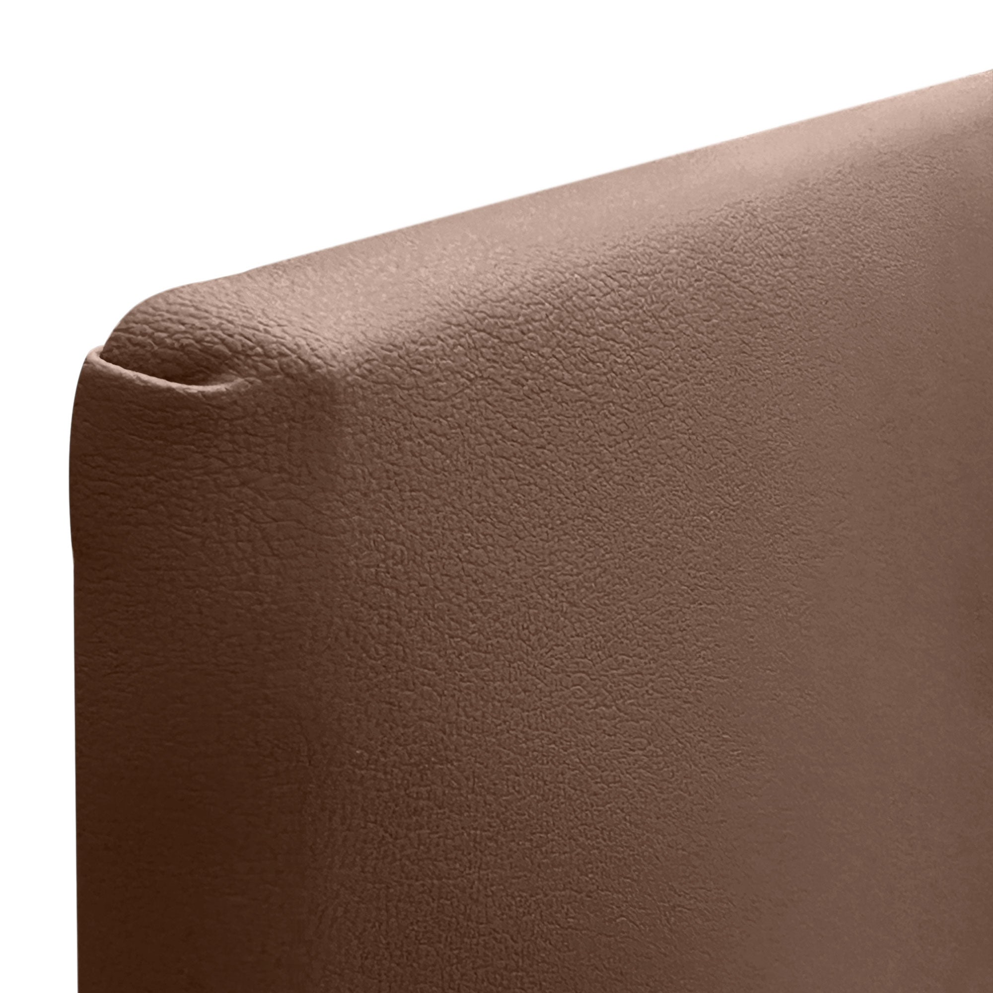 DHOME Cabecero de Polipiel Liso cabeceros Cabezal tapizado Cama (Polipiel Arcilla, 135cm (Camas 120/135/140)) - 5