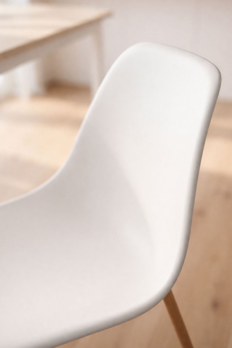 Regalos Miguel - Sillas Comedor - Silla Mykle - Blanco - 2