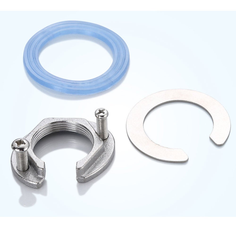Kit Fissaggio Rubinetto Cucina DOITOOL - Dado Antiallentamento Con Rondelle E Circlip
