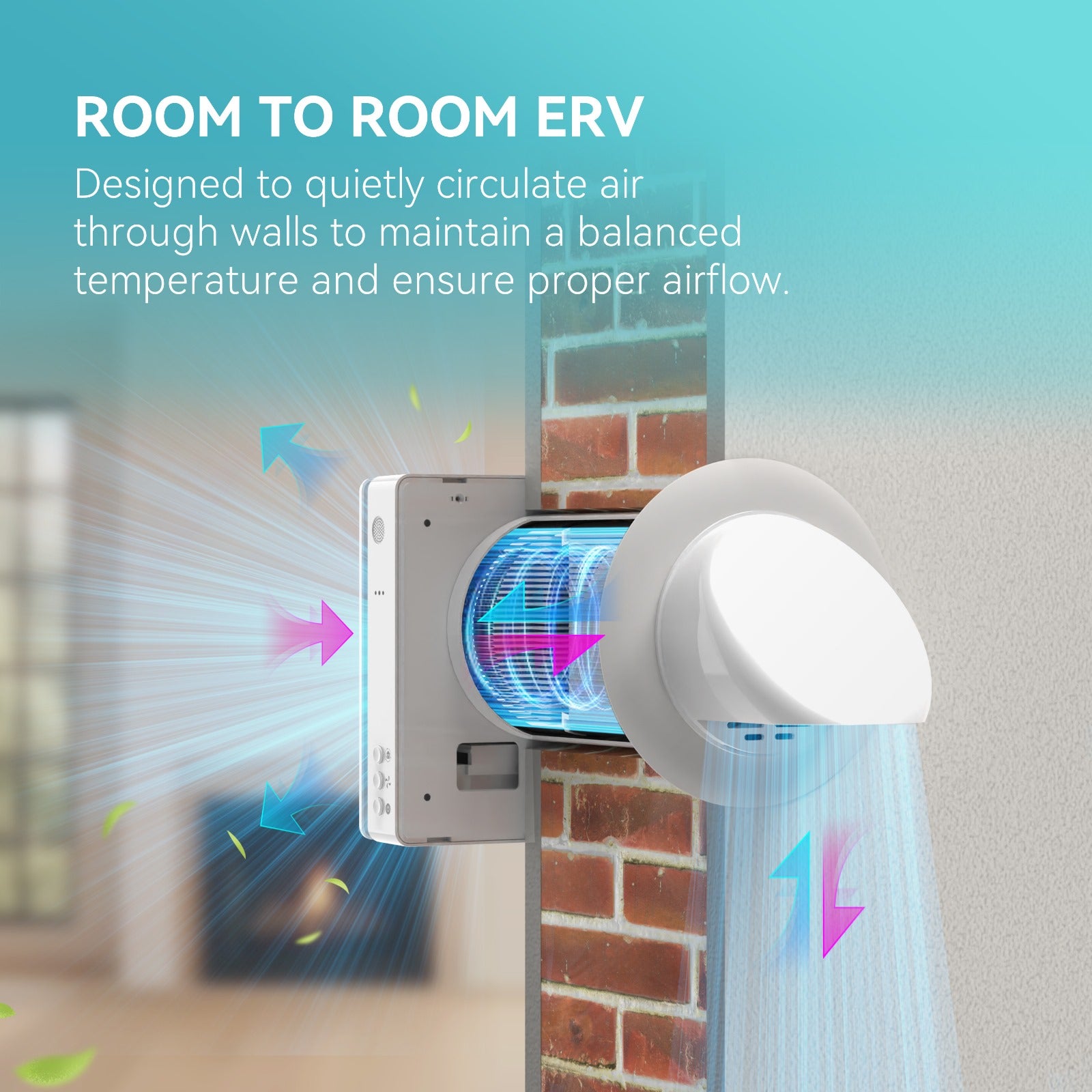 Ventilador Inteligente Mecanico Controlado 160mm 2.0 Filtro F7 Wi-Fi - VMC - 8