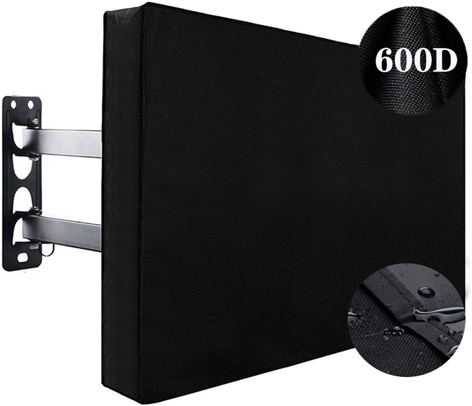 Mounting Dream Housse Protection TV Extérieur 30-32 Pouces - Imperméable Résistante UV Pour Téléviseur Jardin Et Terrasse