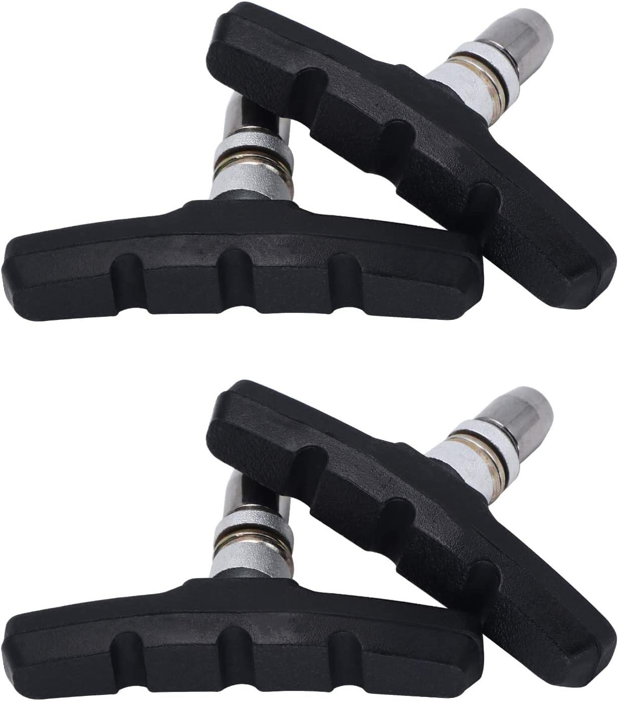 2 Paia Pattini Freno A V Per Bici, 72 Mm, Con ABS, Compatibili Shimano, SRAM, Tektro