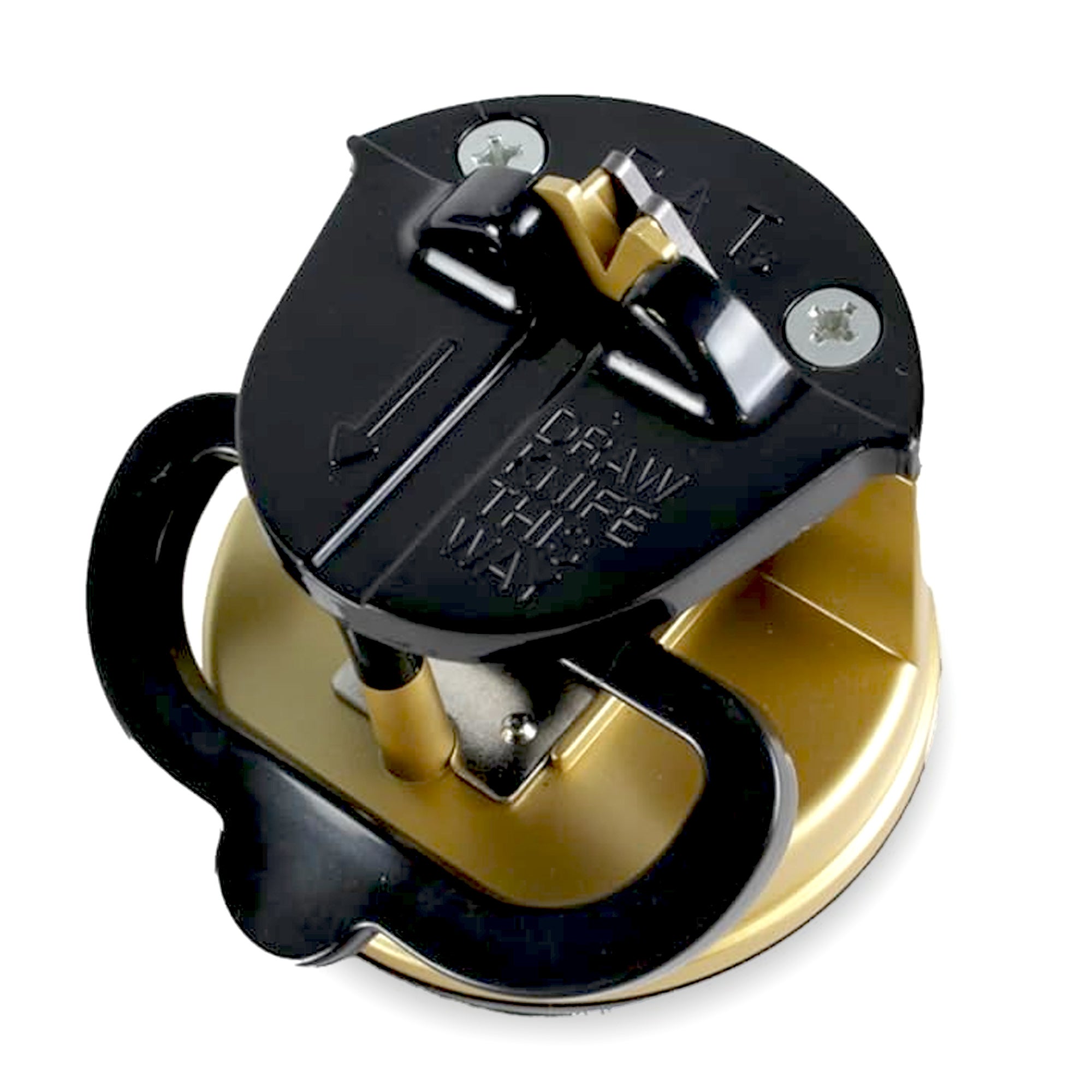 FISHTEC Affilacoltelli da cucina con ventosa antiscivolo, Compatibile con 3 tipi di lame, Fissa e affila, Strumento di affilatura professionale - 4