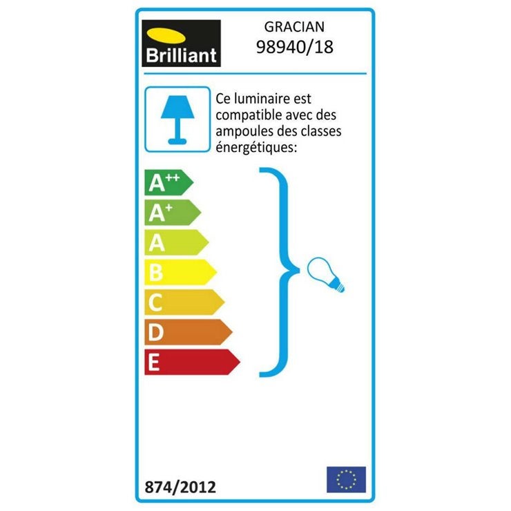 BRILLIANT Woodrow lampa wisząca 1 płomień 21cm ciemne drewno / czarne oświetlenie wnętrza, lampy wiszące | 1x A60, E27, 60W, nadaje się do zwykłych la - 3