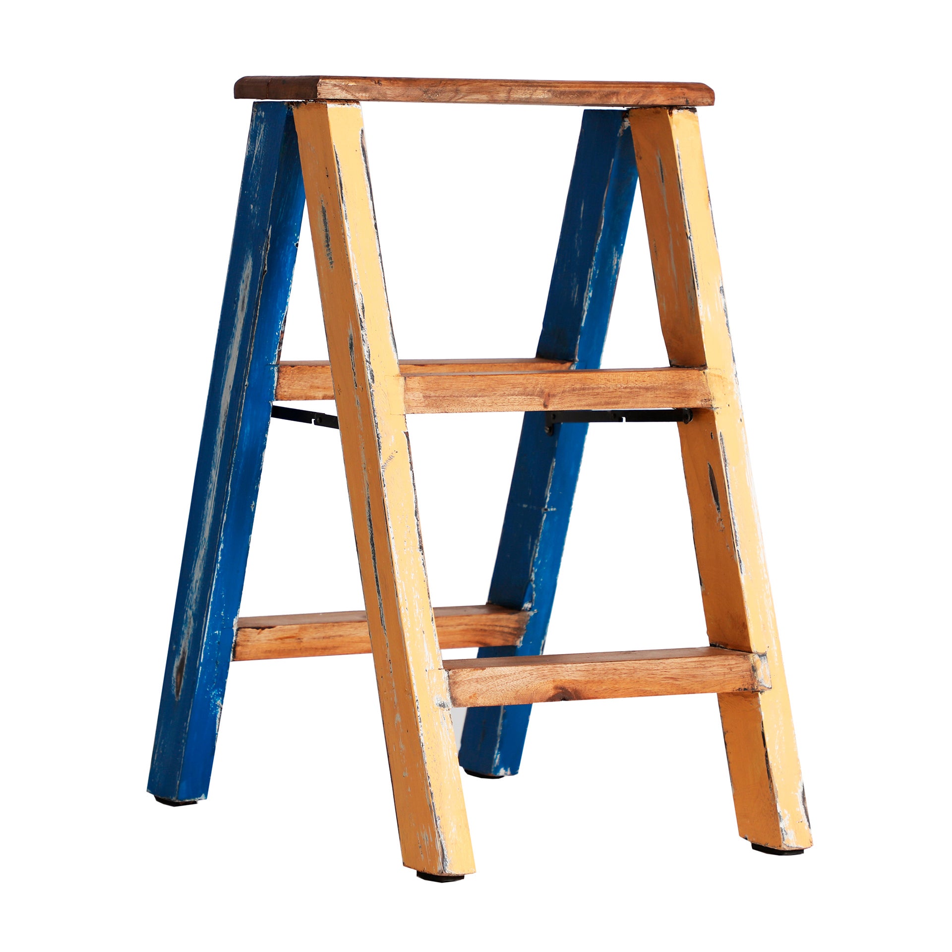Etagère 6 niveaux 150x40x200 cm en bois de mahogany - NITA | Maison et