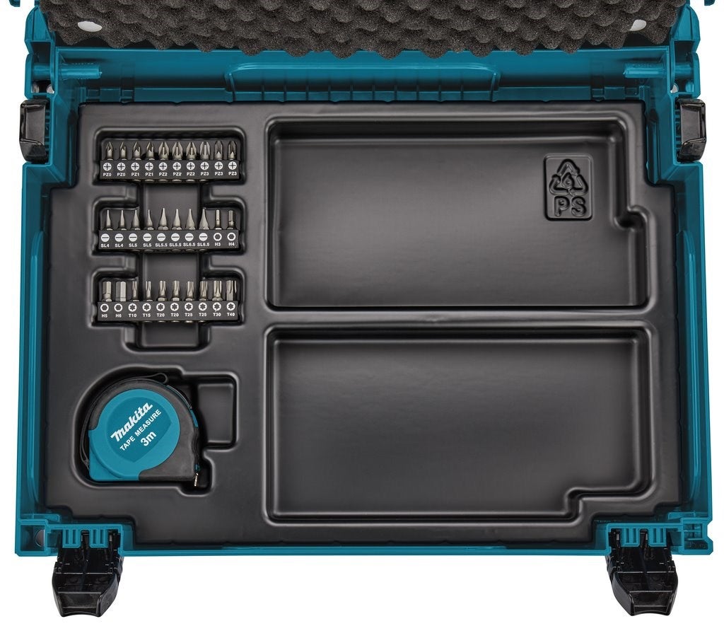 SET TRAPANO E PUNTE VALIGETTA 65 PZ B-69478 MAKITA - 4