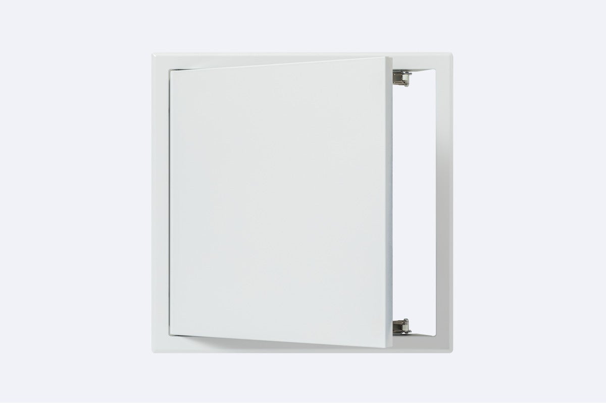 Porte d'inspection FETSoft Comfort mm 600x600 | Couleur Blanc RAL 9016 | Fermetures à pression cachées | Porte amovible | Unité de vente : 1 - 2