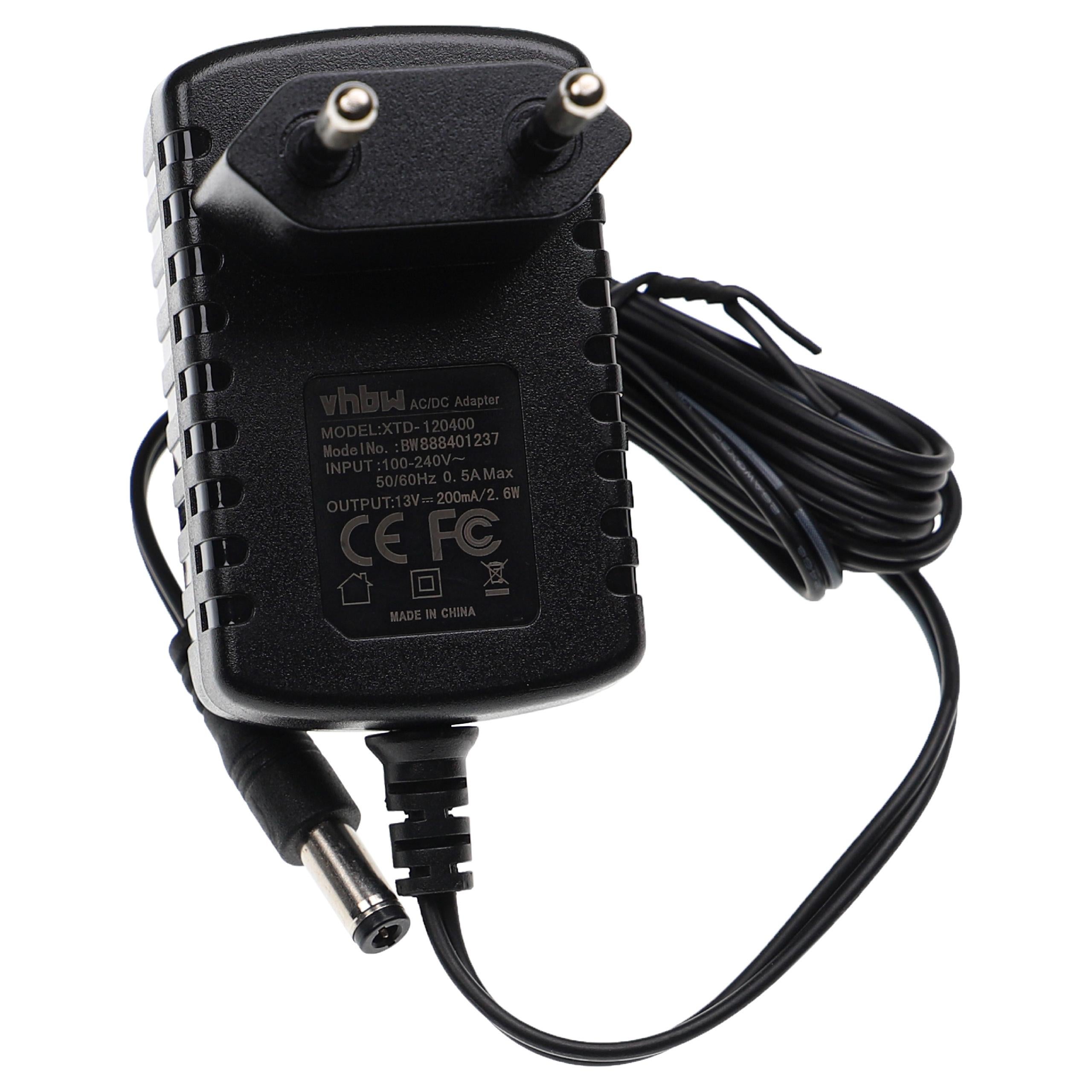 Vhbw alimentatore / caricabatterie compatibile con Electrolux ZB2911P, ZB2929P, ZB2933, ZB2923, ZB2924, ZB2932 aspirapolvere a batteria - 200 cm | Leroy Merlin