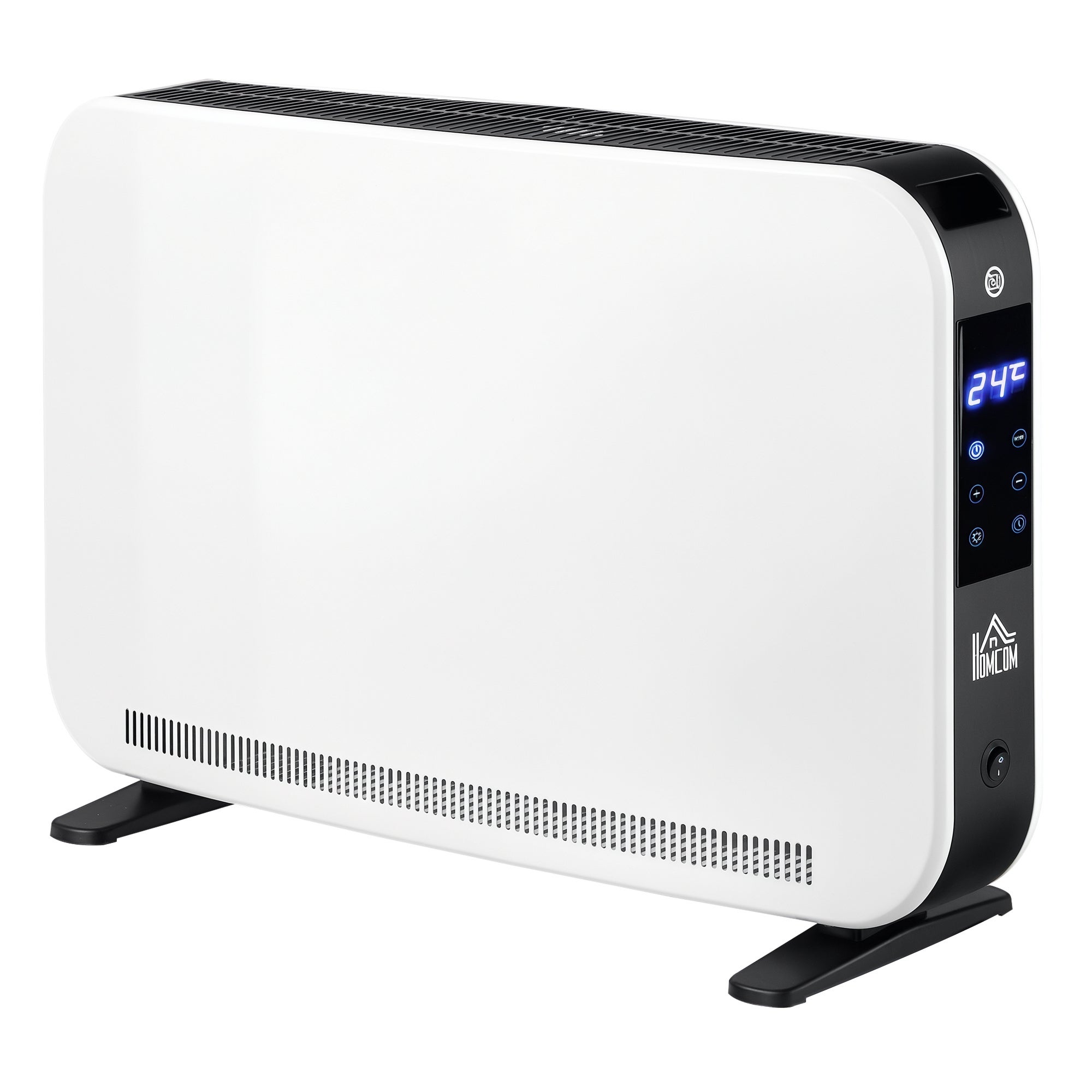 Cheminée Electrique 2000W avec Chauffage, Effet Flamme et Séchage Support - 12H Minuterie - petit radiateur à air chaud - 22 pouces - Bricolage