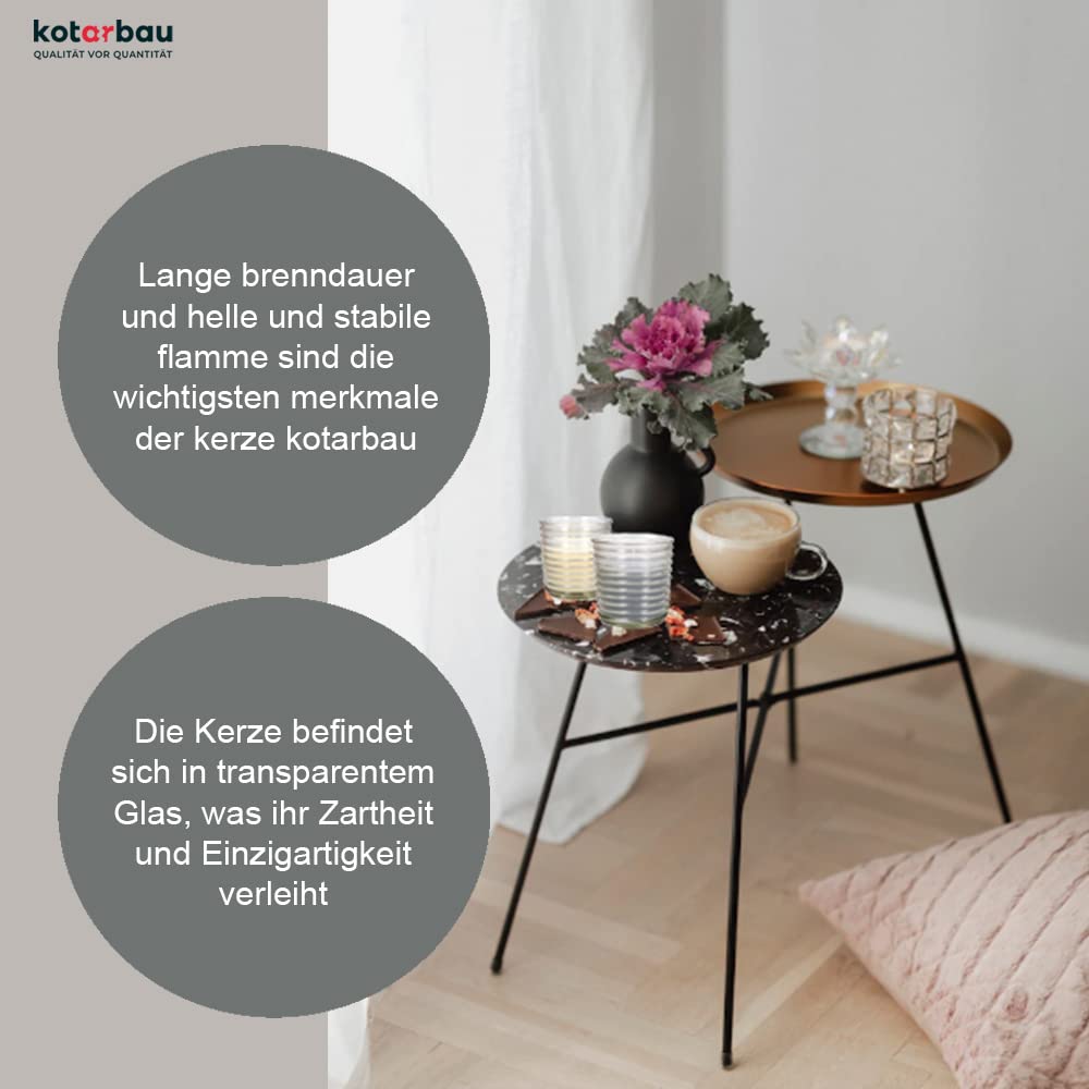 Świeca świeczka zapachowa 28h słoik szklany zapach - KOTARBAU - 5