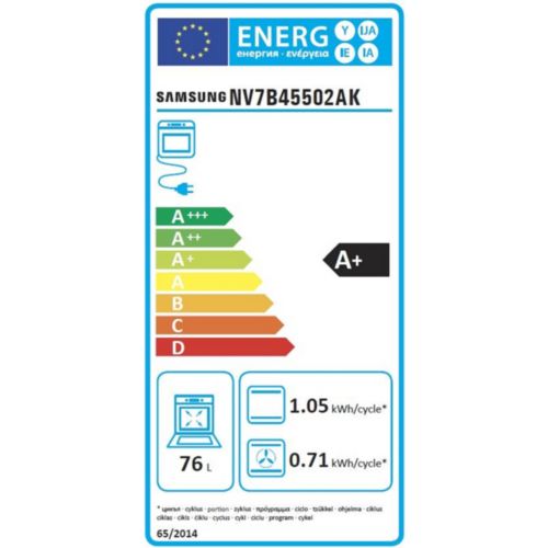 Four encastrable SAMSUNG NV7B45502AK DualCookFlex - 10