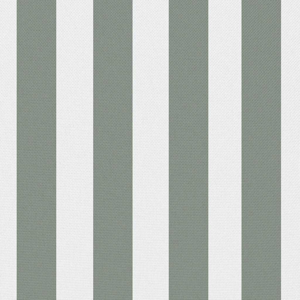 Cojines para exterior a rayas 45x45 cm gris 4 unidades vidaXL - 5