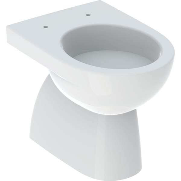 Geberit Renova WC au sol, chasse deau basse, sortie verticale, forme partiellement fermée, 500.811.01.8, Farbe: Blanc