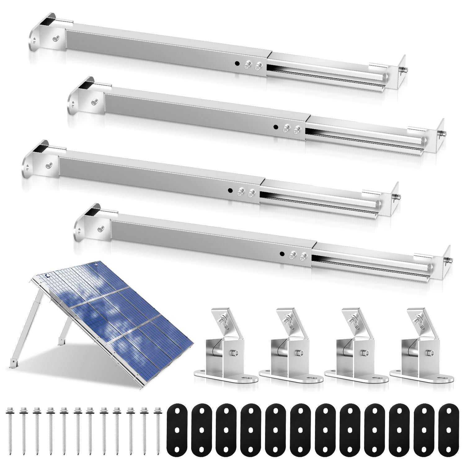Pannello Fotovoltaico Da Balcone Solaris Supporto Per Centrale - Foto 9