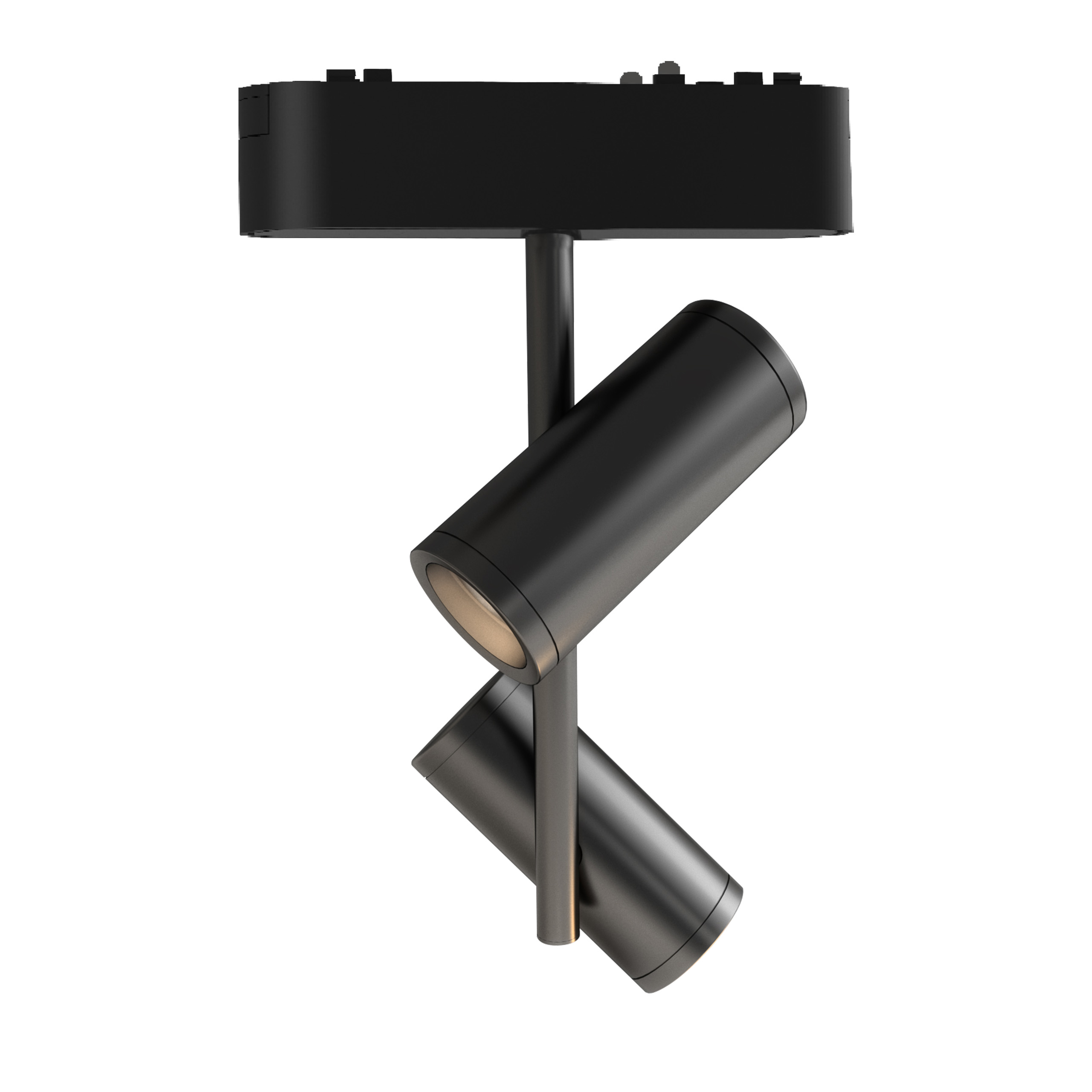 Lampa szynowa LED Luxo 48V Ringo 16W 36° 4000K z regulacją obrotu oświetlenie szynowe czarna MasterLED