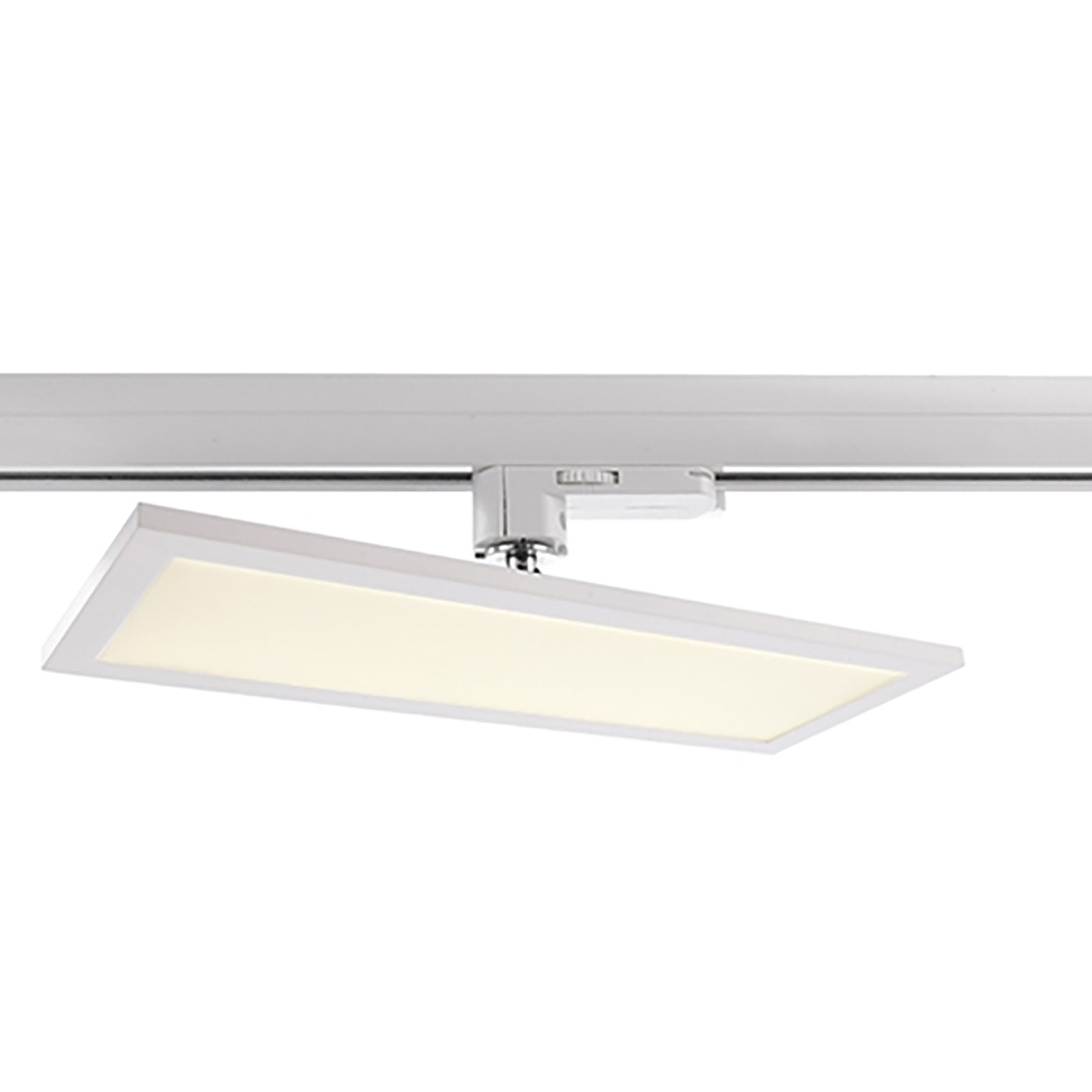 Trójfazowy panel szynowy LED, nowoczesny regulowany reflektor 20W do wnętrz biurowych, witryn sklepowych 230V KOLOR BIAŁY 4000K