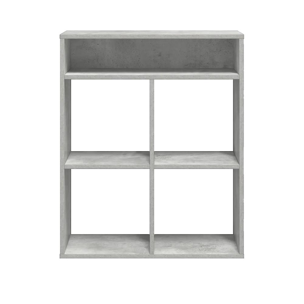 Biblioteczka vidaXL Drewno Inżynieryjne Szary Beton 66x31x80 cm Trwała i Praktyczna