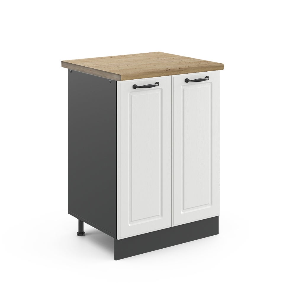 Vicco Szafki kuchenne R-Line, Biały domek wiejski, 60 cm , BP Dąb