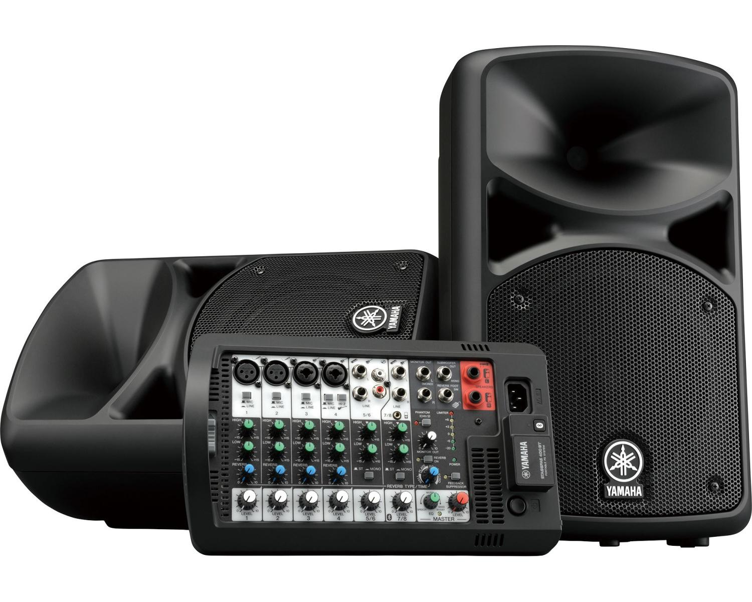 Yamaha Stagepas 400Bt Sistema De Megafonía Independiente 400 W Negro , Leroy Merlin