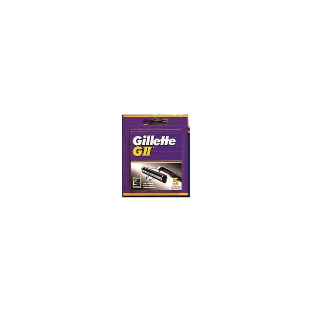 3x Gillette Ricambi G2 5 Pezzi
