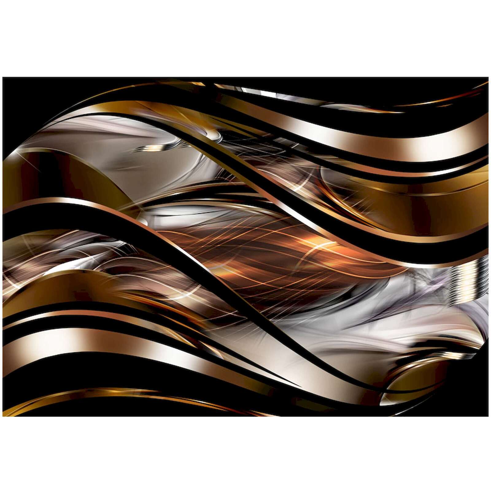 Papier peint adhésif Tempête d'ambre - 392 x 280 cm - 2