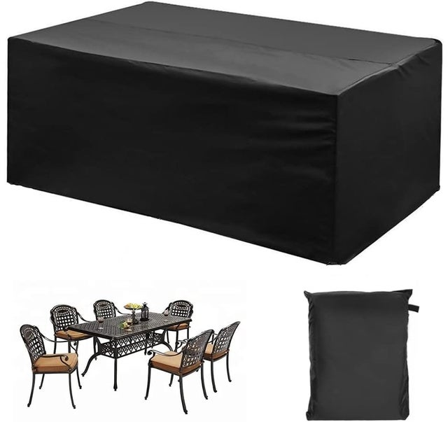 Delixike Housse carrée imperméable pour table de jardin d Delixike Housse carrée imperméable pour table de jardin d