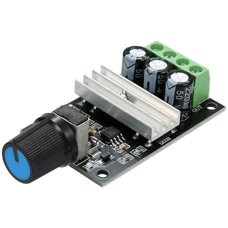 Regulator silnika prądu stałego PWM 6V-28V 3A, przełącznik regulacji prędkości 1023B
