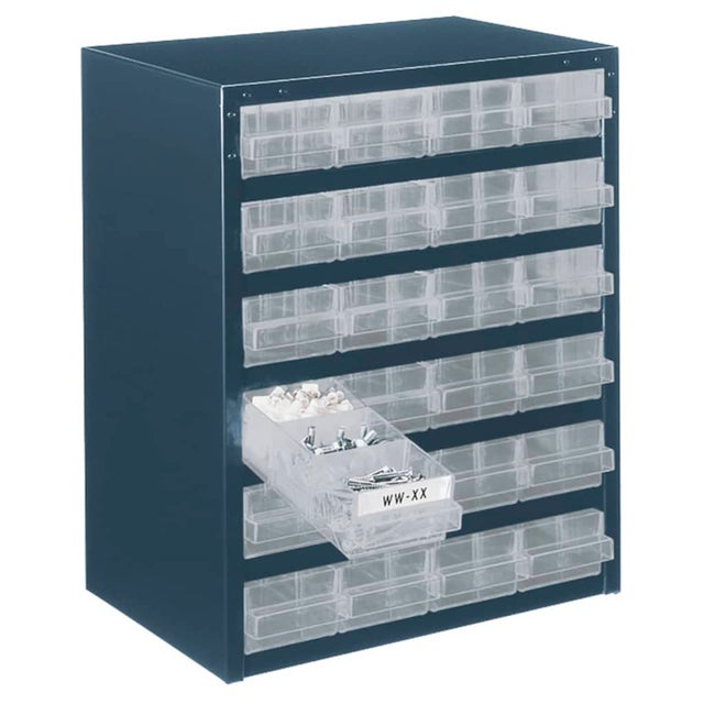 Casier de rangement 250/24-1 à 24 tiroirs 137577 Raaco