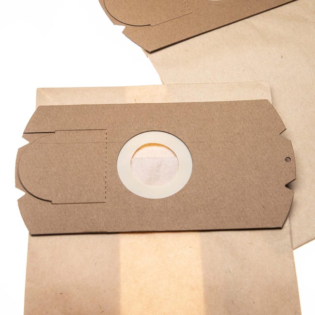 Vhbw 10 Sacchetti Per Aspirapolvere Compatibili Con Eroson 1250 – Carta – 31,5x18 Cm