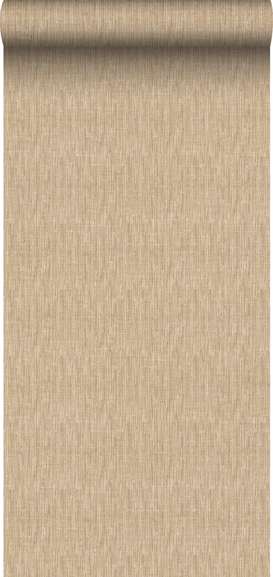 Tapeta lniana tekstura piaskowego beżu - 53 cm x 10 m - SANDERS &amp; SANDERS