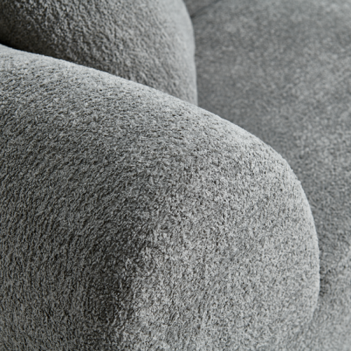 Divano 2 posti in velluto moderno con cuscini – Divano compatto per salotto, ufficio e appartamento – Design morbido per un comfort duraturo - 9