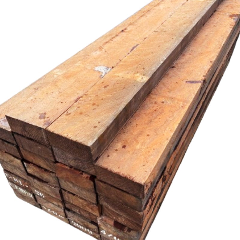 Traverse paysagère exotique Azobé 70x170mm / Longueur 2m - 5