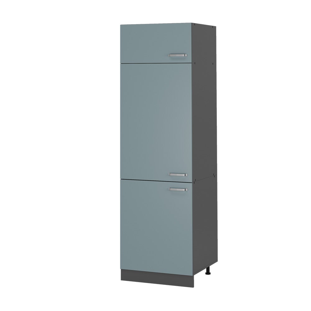 Vicco Szafka na lodówkę R-Line, Niebiesko-szary, 60 cm