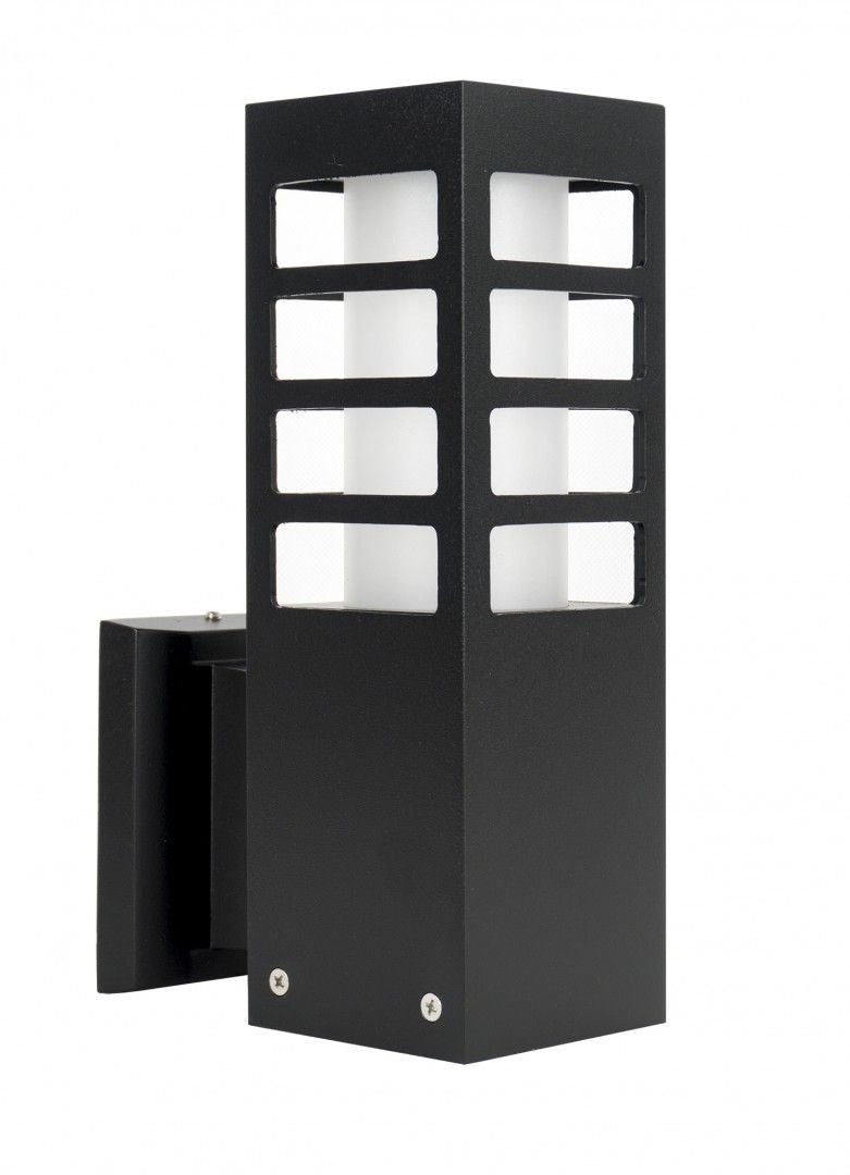 Kinkiet zewnętrzny RADO czarny 1xE27x18W wym: 25x8x14 cm IP54 SU-MA
