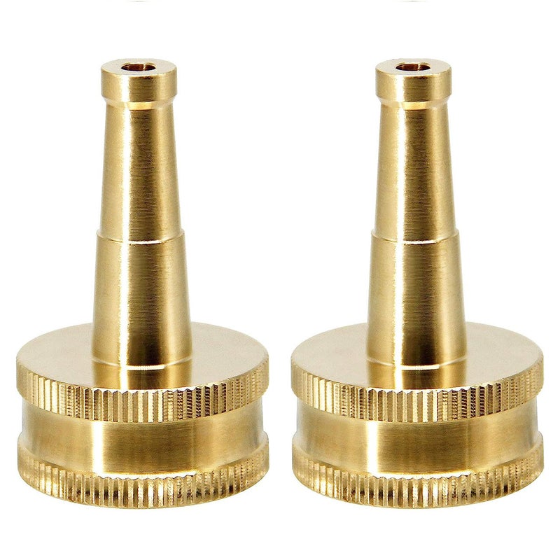 Mosiężna dysza rozpylająca do czyszczenia samochodów, chodników i podjazdów, zestaw 2 szt.