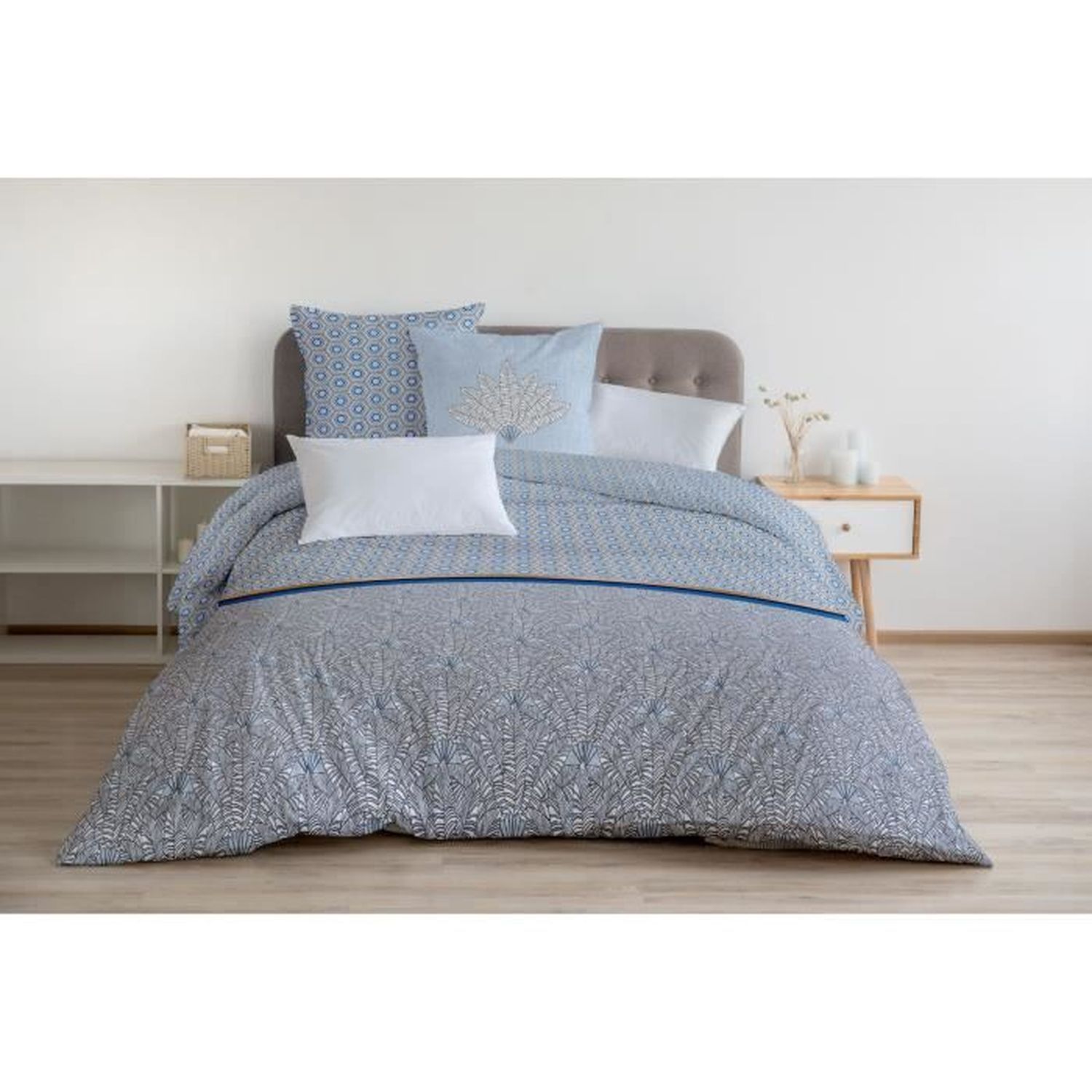 Home Linge Passion Copripiumino 220x240 Home Sweet Home | Set 3 Pezzi In Microfibra Tocco Pelle Di Pesca