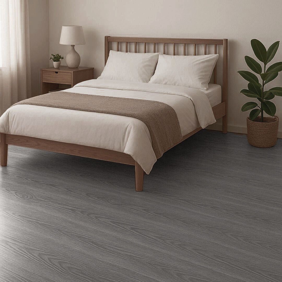 Pavimento Vinílico| 140X100CM| Composição 50% PVC/50% Vinil| Carvalho Cinza Pérola - 6