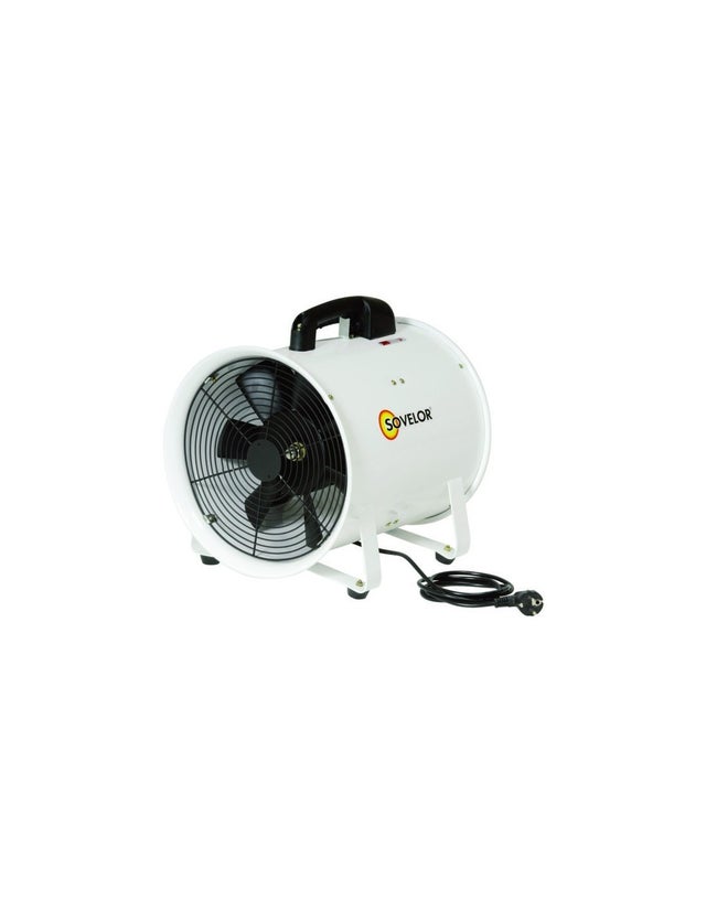 Ventilateur extracteur V300 SOVELOR hélicoïde portable 3900 m³/h