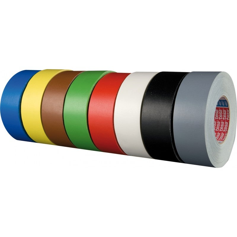 Tesa Taśma parciana Tesaband Premium 4651 szara Dł.50 m Szer.19 mm - 04651-00534-00