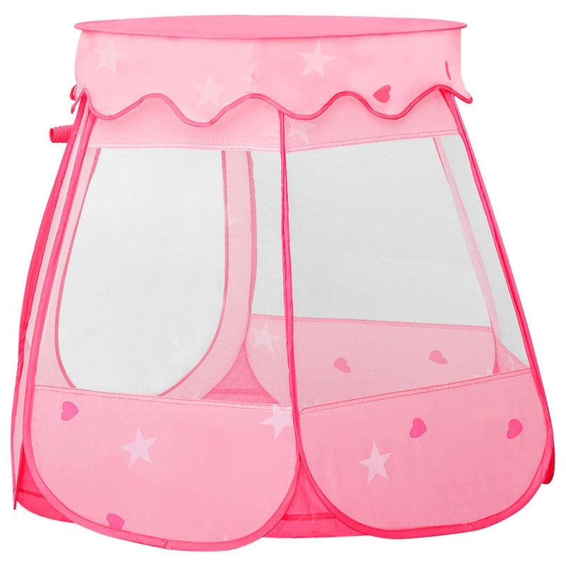 Tente de jeu pour enfants Rose 102x102x82 cm - 4