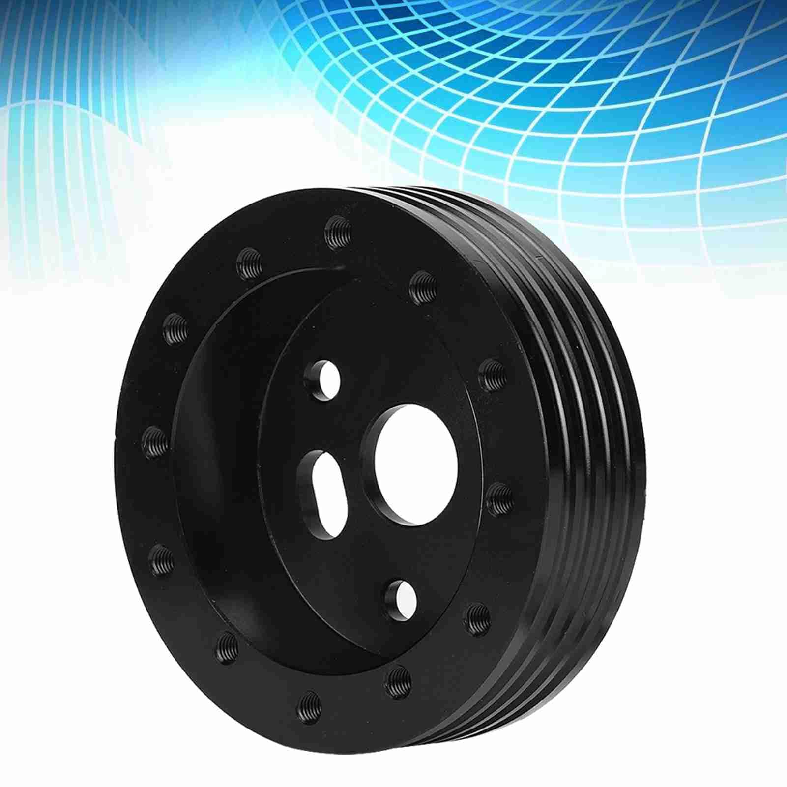 Adaptateur Volant Universel 3 Pouces Aluminium - Moyeu Rapide Or Ou Noir, Kit Entretoise + Boulons, Améliore Position De Conduite