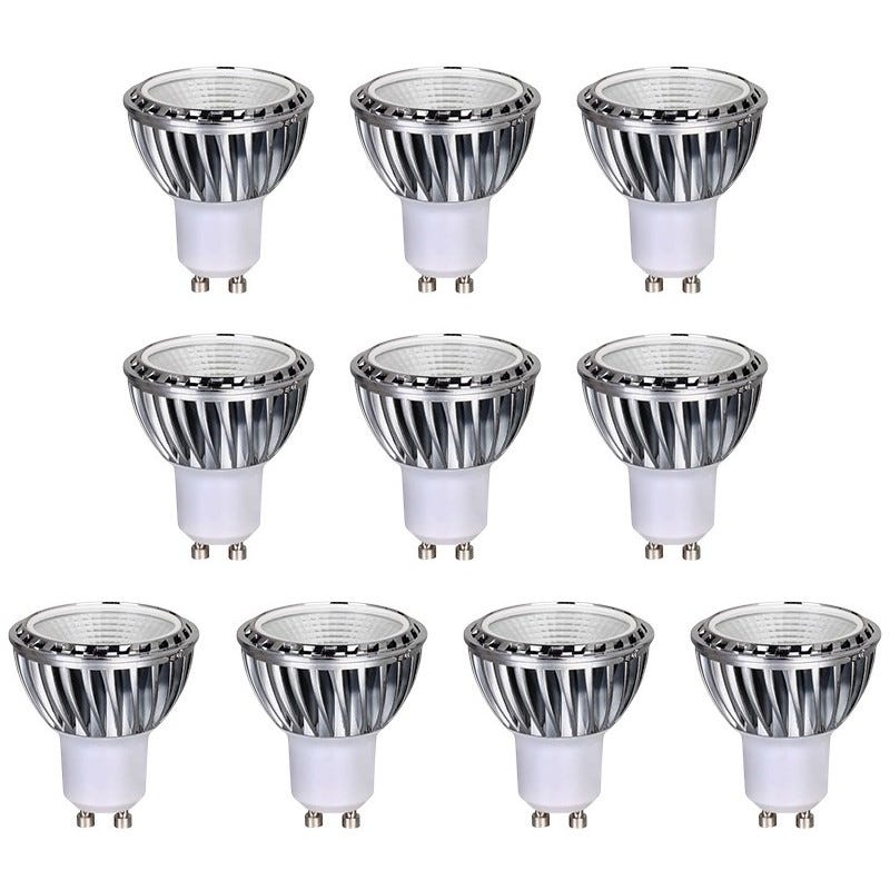 Lot De 10 Ampoules LED BA7S 12V Pour Tableau De Bord Voiture – Blanc 50 Lm, Polarité Négative