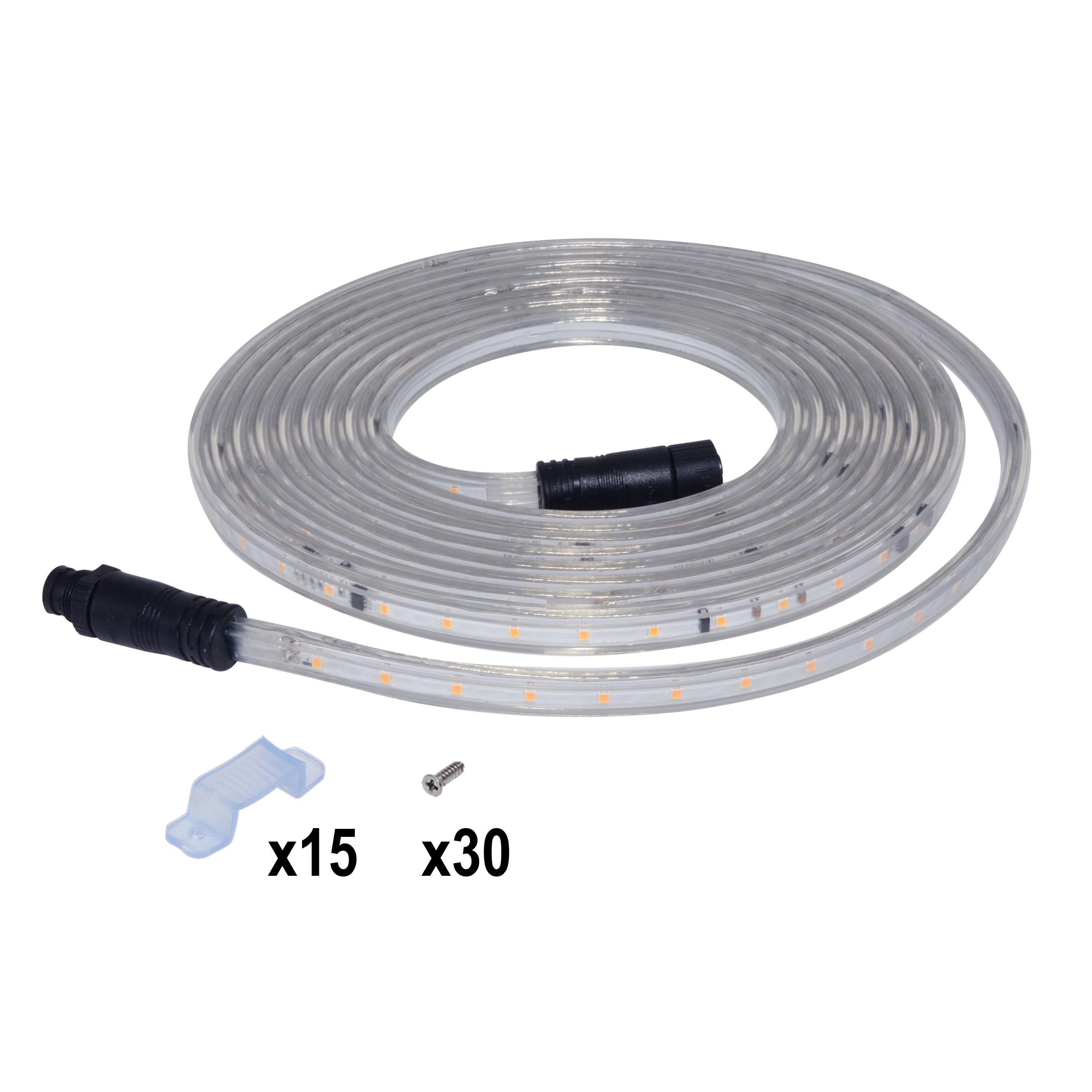 Taśma LED zewnętrzna FLEXOUT EXTENSION - dł. 5 m - Ciepła biel 2700 K - 1000 lumenów/m - INSPIRE