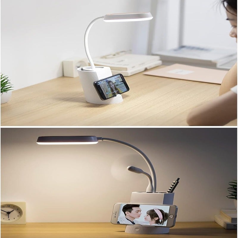Mini glass lamp with artificial sunflower, LED decoration for office ...