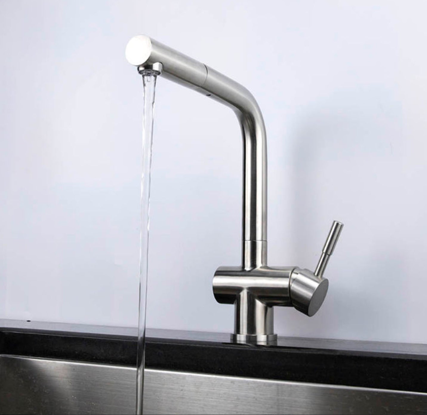 ROBINET DE CUISINE 0013 EN LAITON CHROMÉ COLLECTION ERYMANTHE - 5