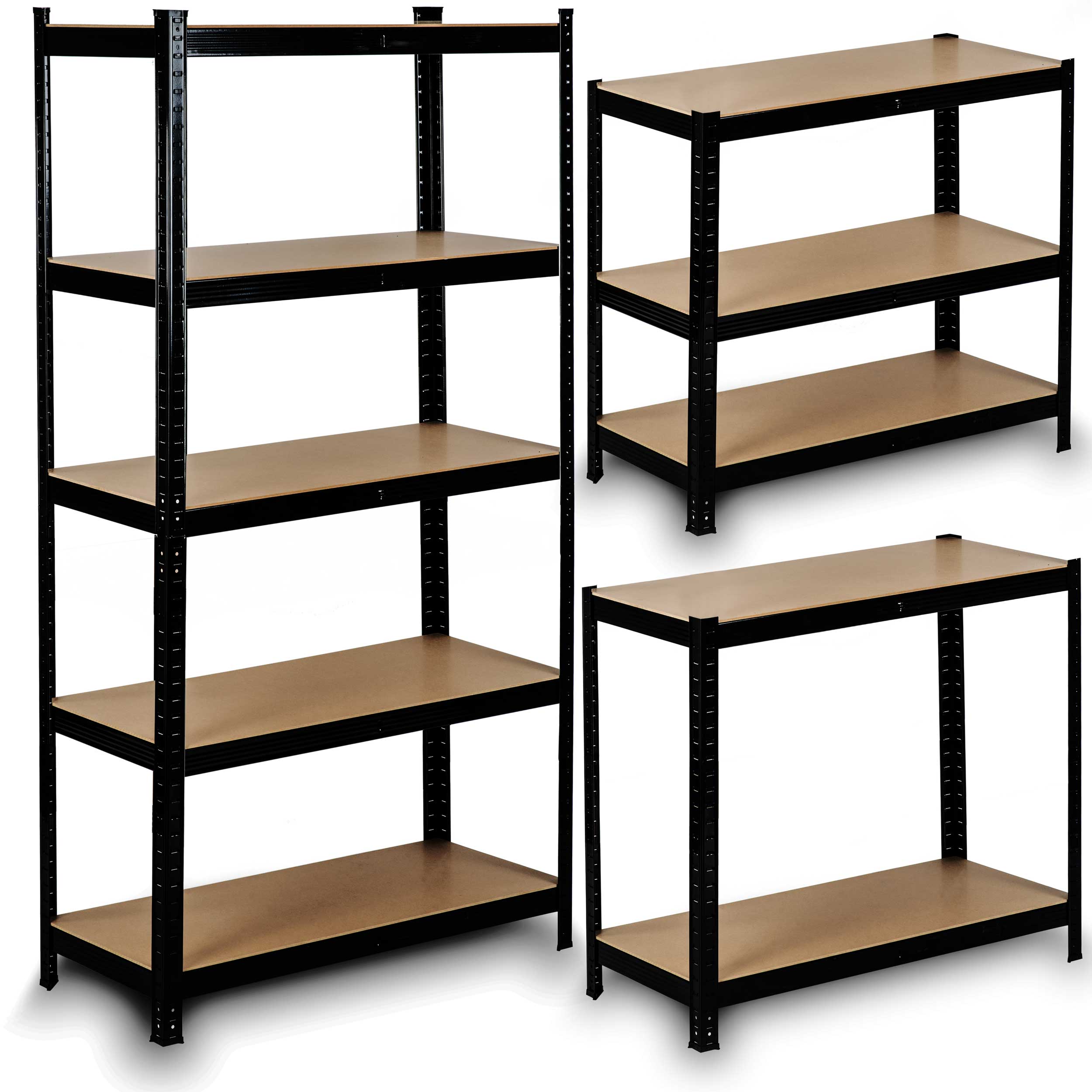 Regał magazynowy metalowy 2w1 Humberg HR-813 180x90x40cm 4813
