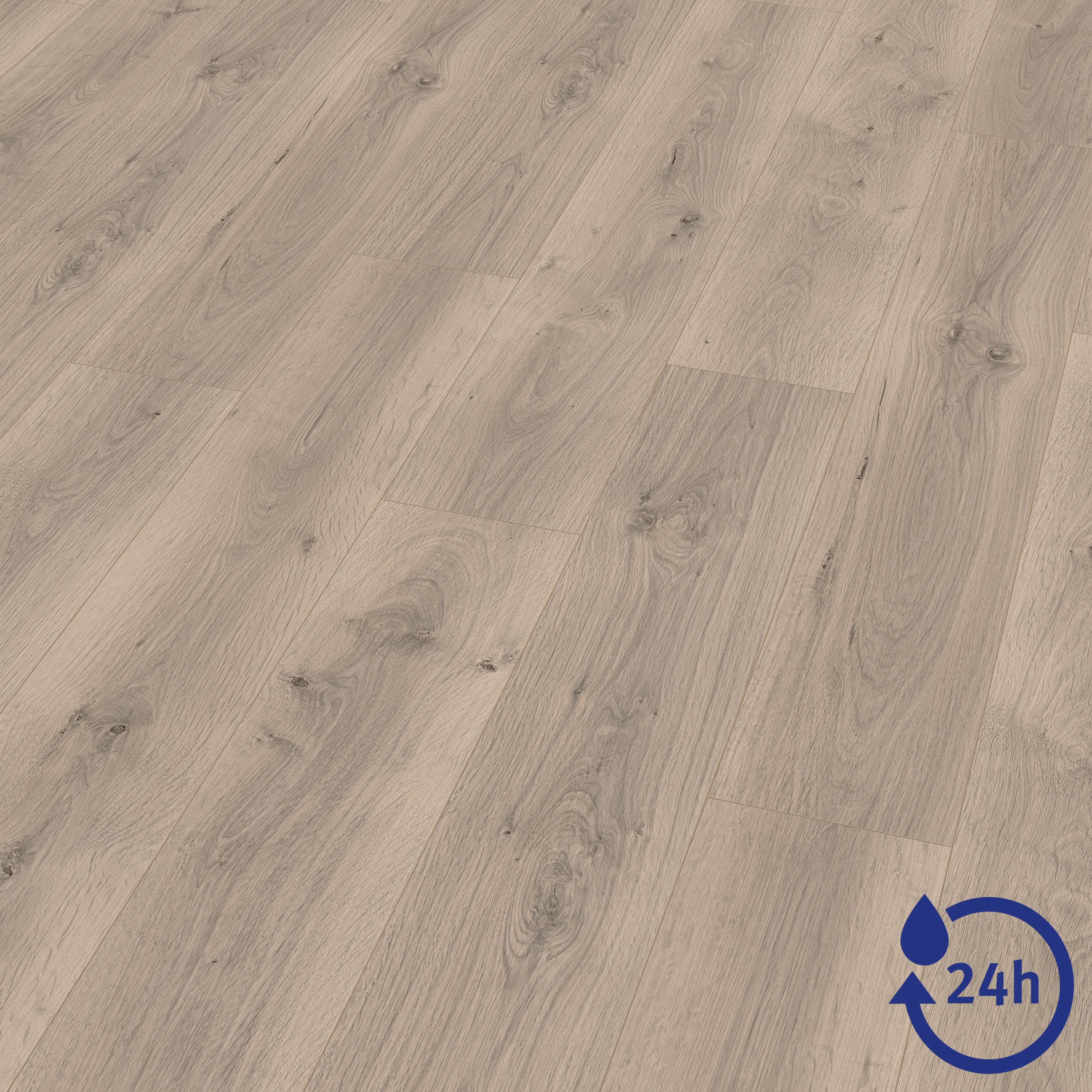 EGGER Sol stratifié NatureSense Aqua EL2112 Chêne Pinot gris clair 1292 x 193 x 8mm - 3